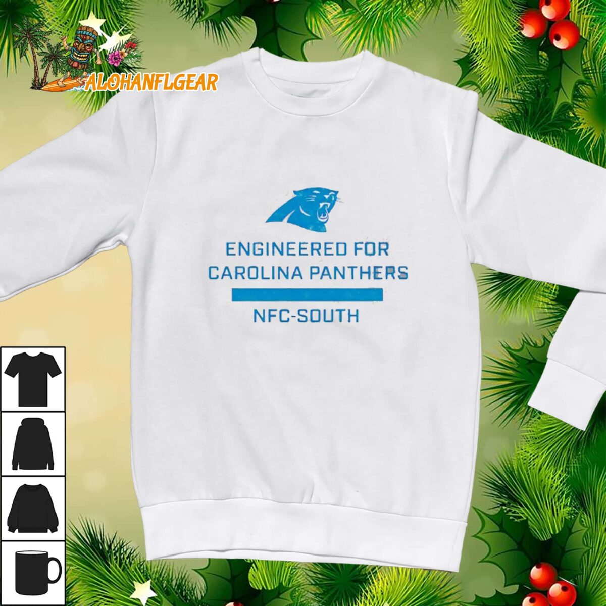 Engineered For Carolina Panthers Nfc South Logo Shirt