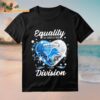 Equality Is Greater Detroit Lions Than Division Heart 2025 Shirt