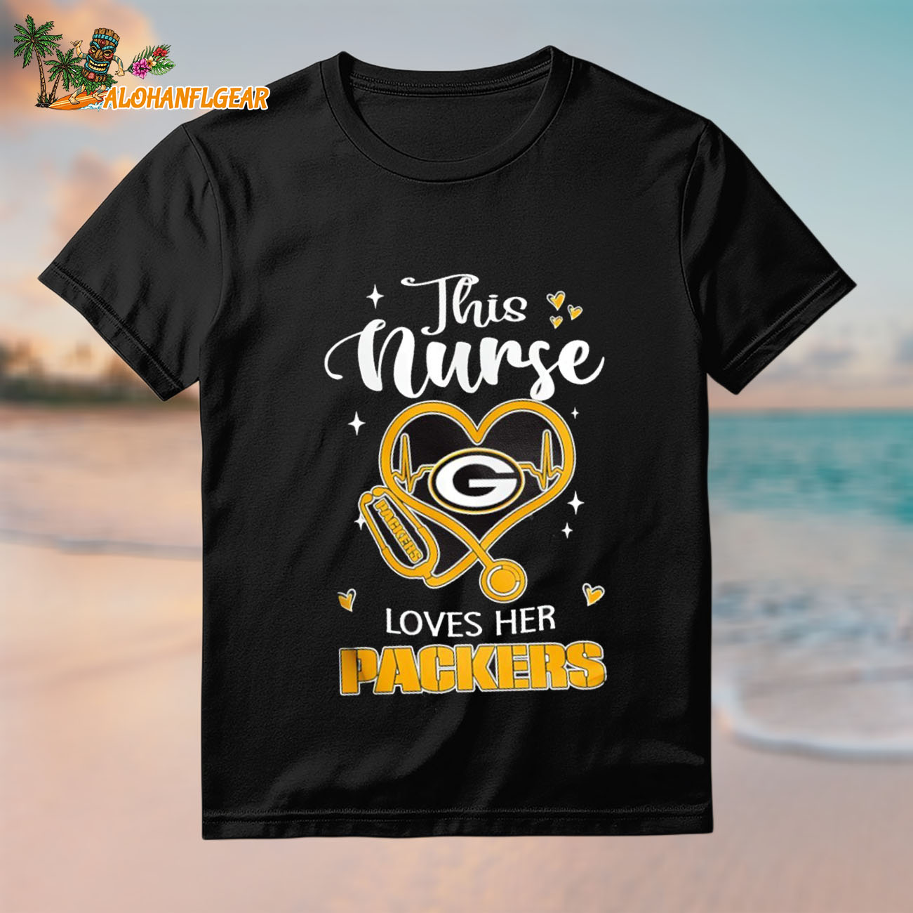 Green Bay Packers Nfl This Nurse Appreciation Month 2025 Shirt Green Bay Packers Nfl This Nurse Appreciation Month 2025 Shirt