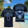 Indianapolis Colts US Air Force Military Unisex 3D Shirt