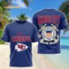 Kansas City Chiefs NFL United States Coast Guard Limited 3D Shirt