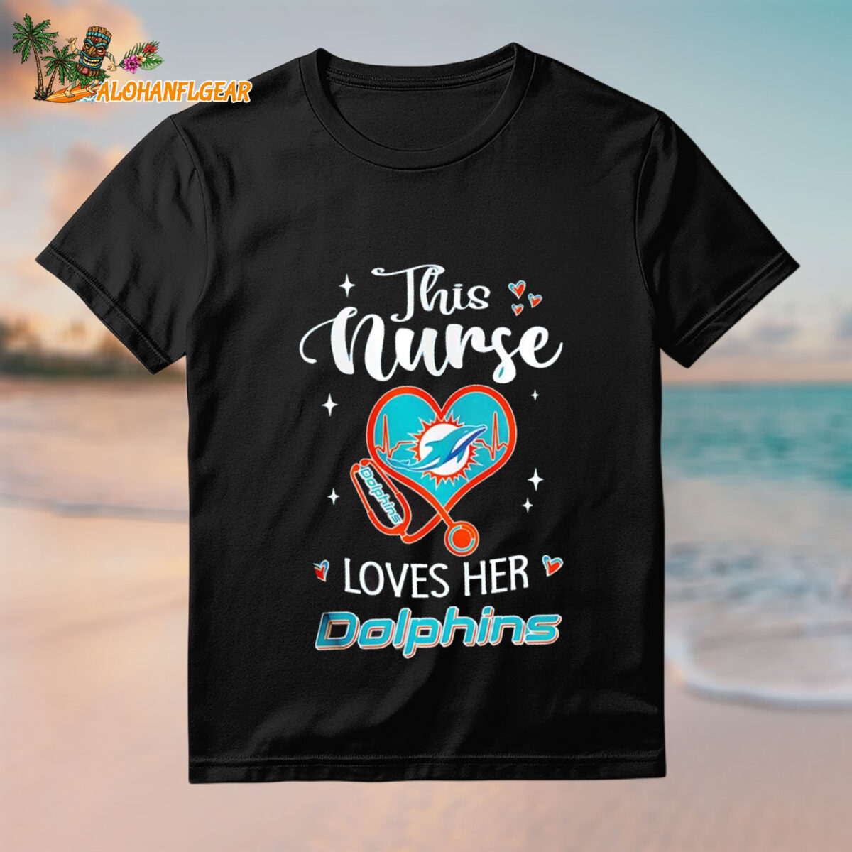 Miami Dolphins Nfl This Nurse Appreciation Month 2025 Shirt