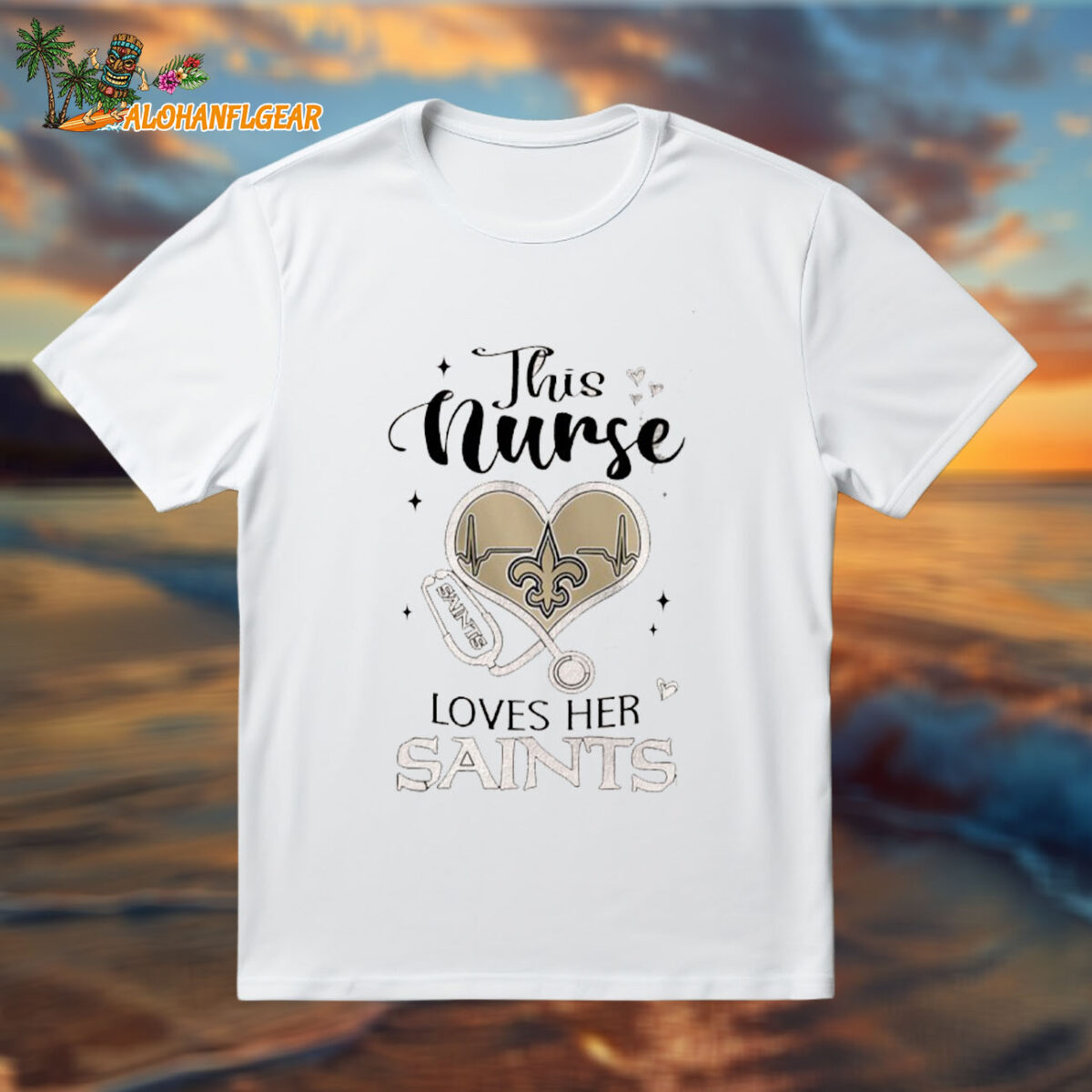New Orleans Saints Nfl This Nurse Appreciation Month 2025 Shirt