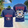 San Francisco 49ers NFL United States Coast Guard Limited 3D Shirt