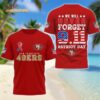 San Francisco 49ers We Will Never Forget 9 11 Patriot Day 2025 Unisex 3D Shirt