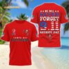 Tampa Bay Buccaneers We Will Never Forget 9 11 Patriot Day 2025 Unisex 3D Shirt