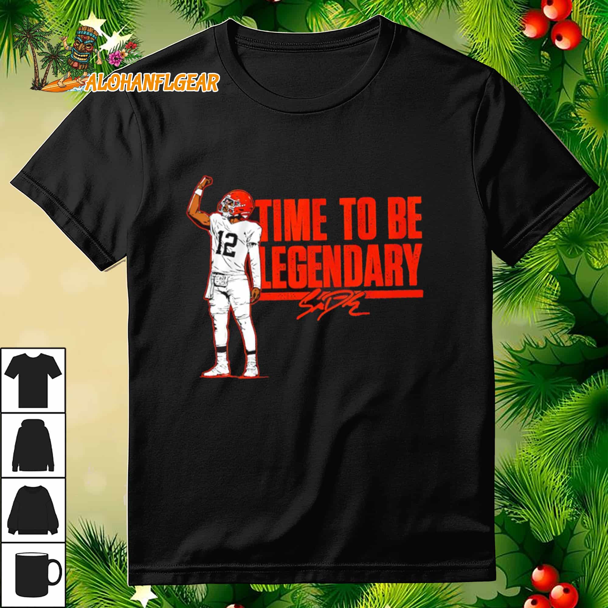 Time To Be Legendary Shedeur Sanders Cleveland Browns Nfl Signature Shirt Time To Be Legendary Shedeur Sanders Cleveland Browns Nfl Signature Shirt