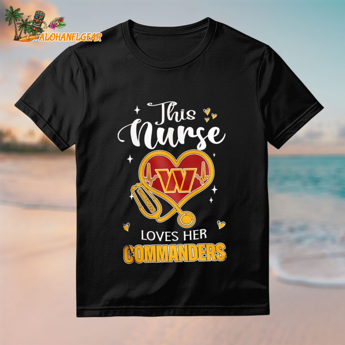 Washington Commanders Nfl This Nurse Appreciation Month 2025 Shirt
