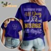 Baltimore Ravens All Day Nurse All Night Unisex 3D T Shirt