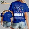 Buffalo Bills All Day Nurse All Night Unisex 3D T Shirt