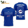 Buffalo Bills Protech With Honor Police Serve With Pride 3D T Shirt
