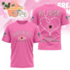 Cleveland Browns Nurse Breast Cancer Awareness Limited Ediition 3D T Shirt
