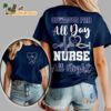 Dallas Cowboys All Day Nurse All Night Unisex 3D T Shirt