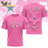 Dallas Cowboys Nurse Breast Cancer Awareness Limited Ediition 3D T Shirt