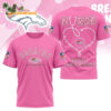Denver Broncos Nurse Breast Cancer Awareness Limited Ediition 3D T Shirt