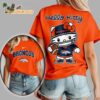 Denver Broncos X Hello Kitty All Over Print T Shirt