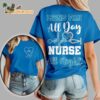 Detroit Lions All Day Nurse All Night Unisex 3D T Shirt