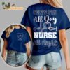 Indianapolis Colts All Day Nurse All Night Unisex 3D T Shirt