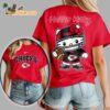 Kansas City Chiefs X Hello Kitty All Over Print T Shirt