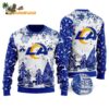 Los Angeles Rams Logo Football Team Special Xmas Tree Christmas Ugly Sweater