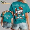 Miami Dolphins X Hello Kitty All Over Print T Shirt
