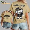 New Orleans Saints X Hello Kitty All Over Print T Shirt