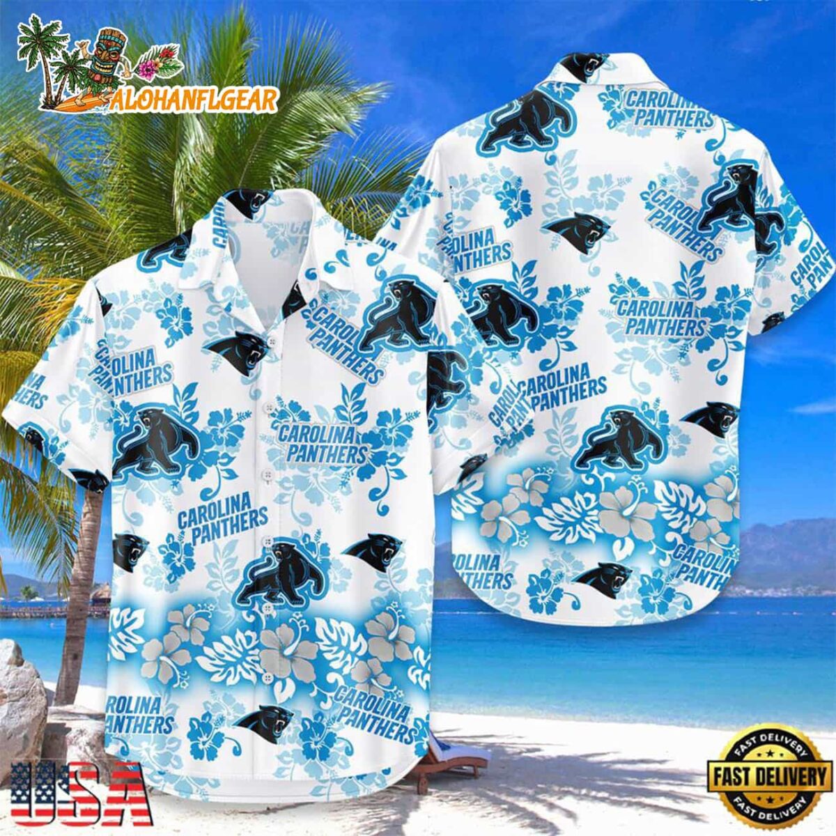 Carolina Panthers New Design Hot Summer Hawaiian Shirt