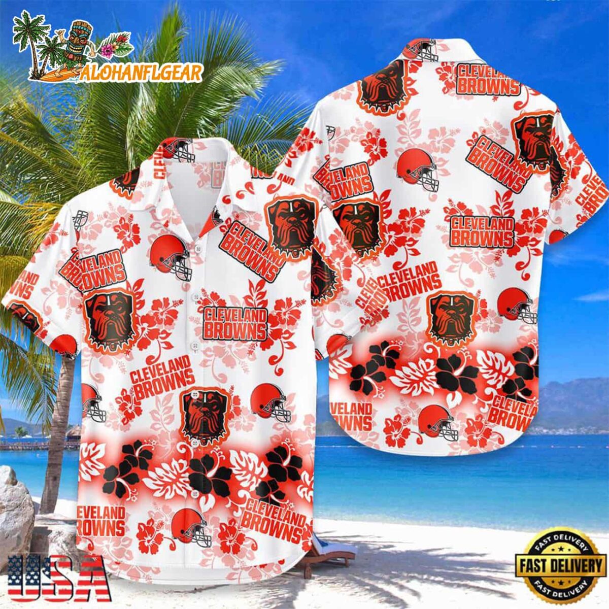 Cleveland Browns New Design Hot Summer Hawaiian Shirt