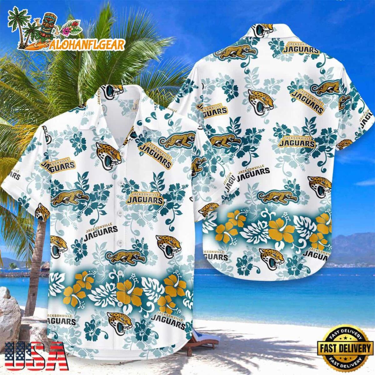 Jacksonville Jaguars New Design Hot Summer Hawaiian Shirt