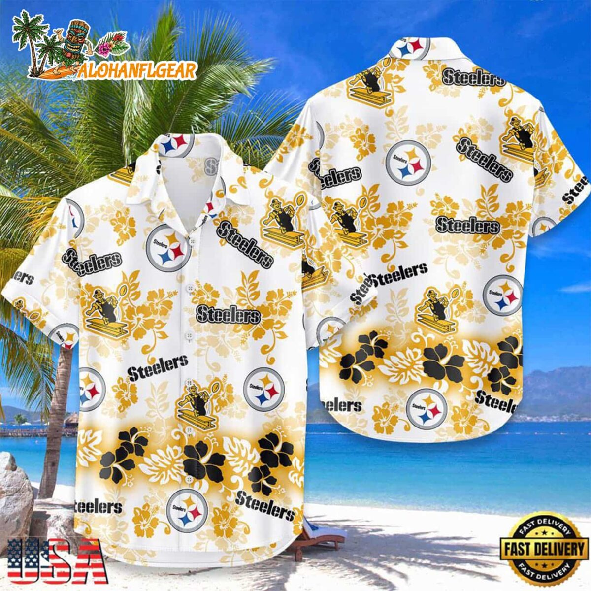 Pittsburgh Steelers New Design Hot Summer Hawaiian Shirt