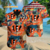 Cincinnati Bengals Retro Hawaiianan Shirt Special Vintage Style Hawaiianan Button Shirt