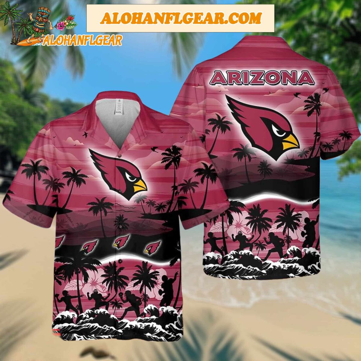 Nfl Arizona Cardinals Hot Summer 2025 Hawaiian Shirt 1