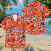 Nfl Denver Broncos Football Team Flower Summer Design Hawaiian Button Shirt