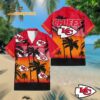 Nfl Kansas City Chiefs Palm Tree Summer Design Aloha Hawaiian Shirt