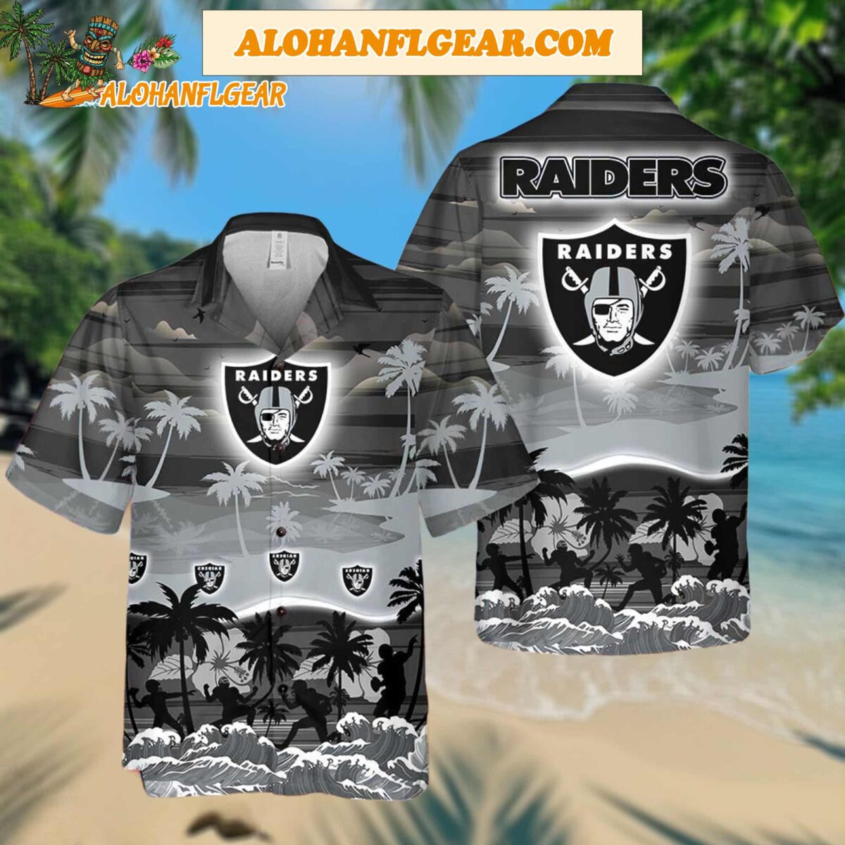 Nfl Las Vegas Raiders Hot Summer 2025 Hawaiian Shirt 1