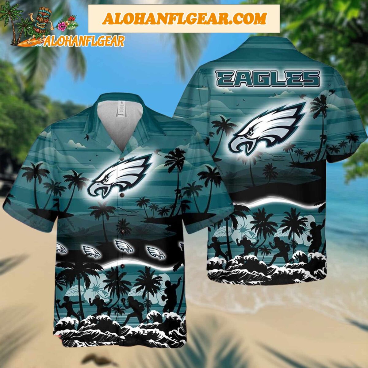 Nfl Philadelphia Eagles Hot Summer 2025 Hawaiian Shirt 1