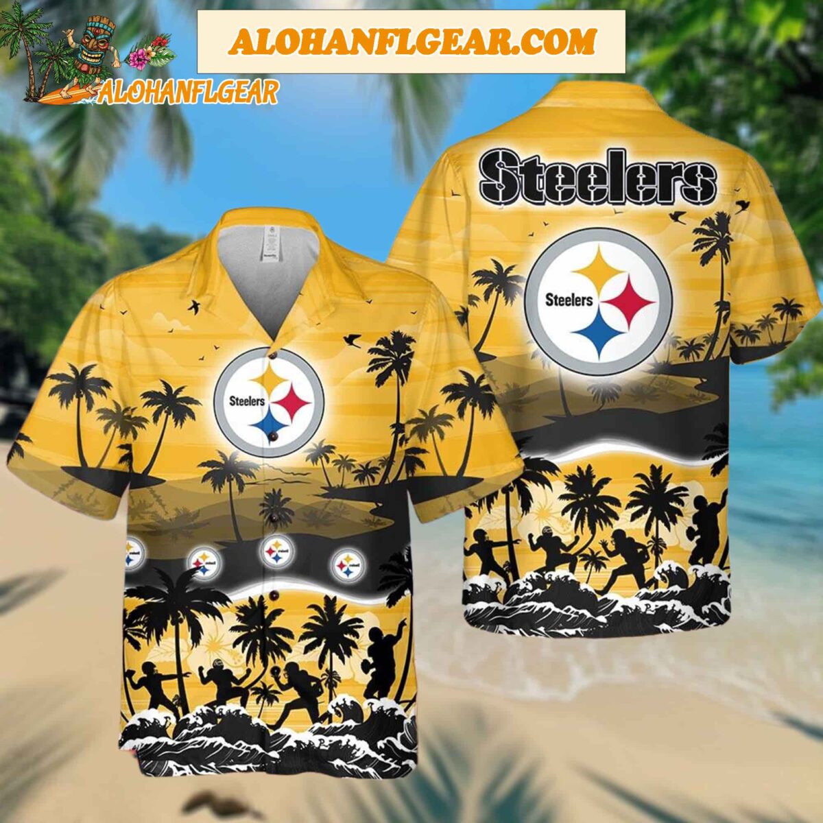 Nfl Pittsburgh Steelers Hot Summer 2025 Hawaiian Shirt 1