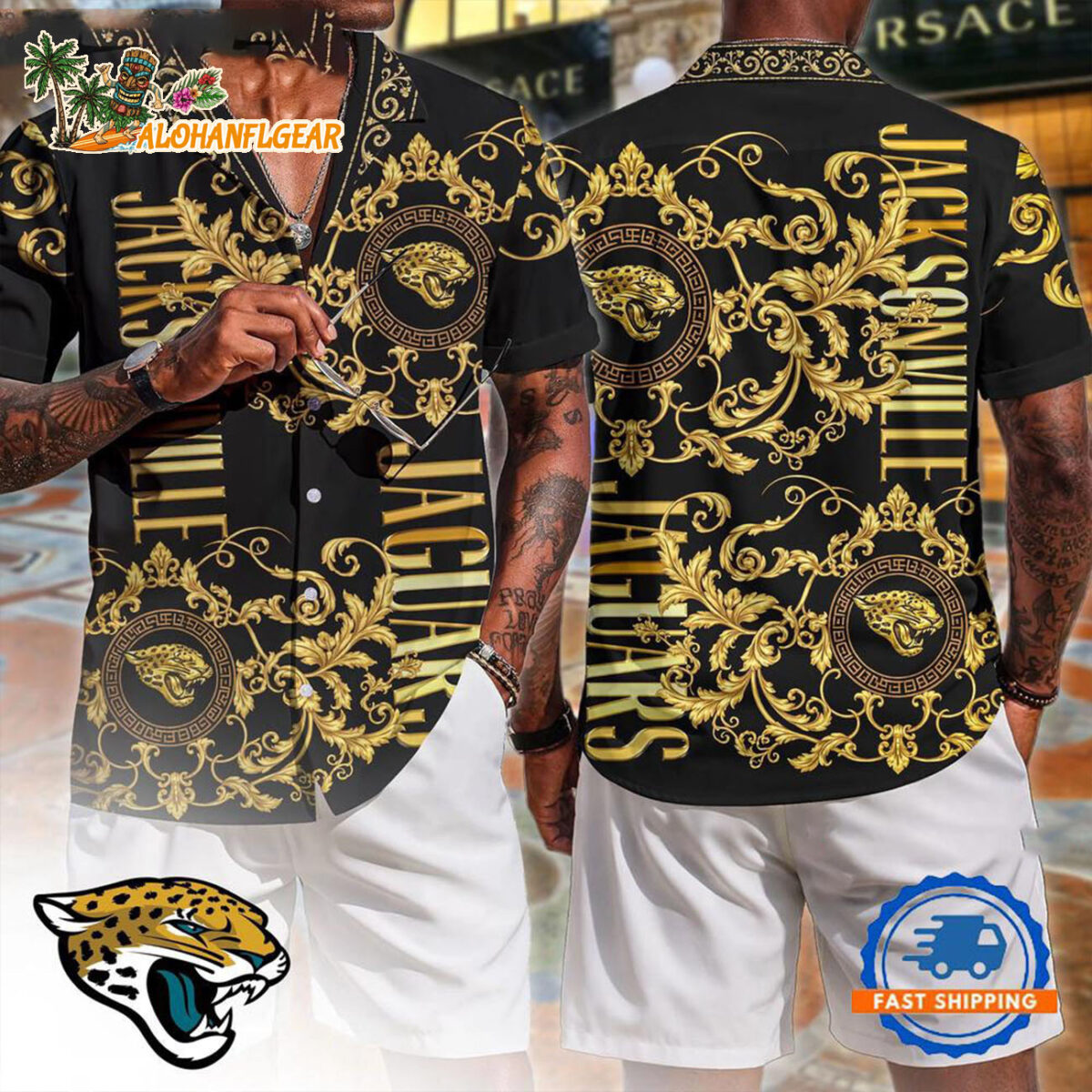 Jacksonville Jaguars NFL Luxury Hawaiian Shirt Tropical Aloha Summer Shirt