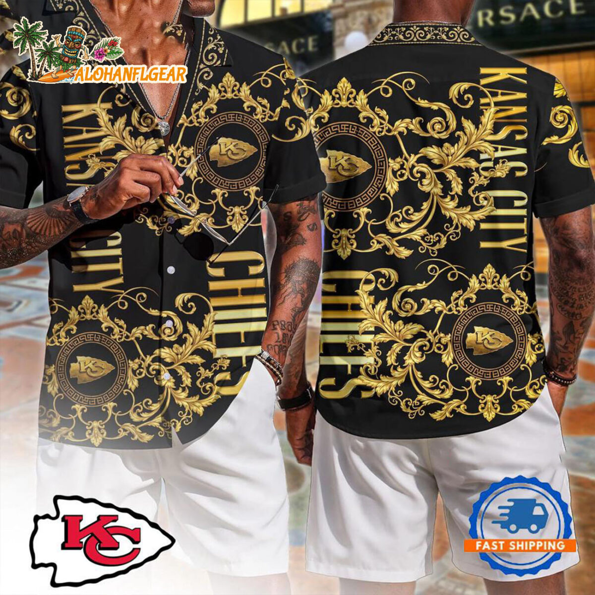 Kansas City Chiefs NFL Luxury Hawaiian Shirt Tropical Aloha Summer Shirt