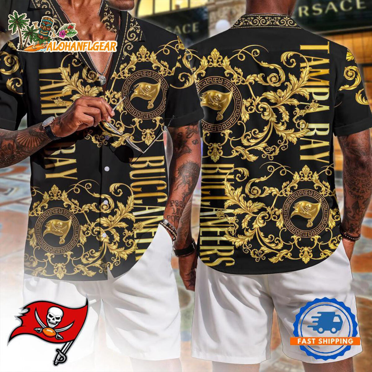 Tampa Bay Buccaneers NFL Luxury Hawaiian Shirt Tropical Aloha Summer Shirt